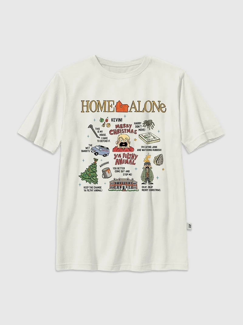 Kids Home Alone Icons Graphic T-Shirt