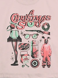 Kids A Christmas Story Icons Graphic T-Shirt