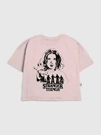 Kids Stranger Things Hawkins Bike Ride Graphic T-Shirt