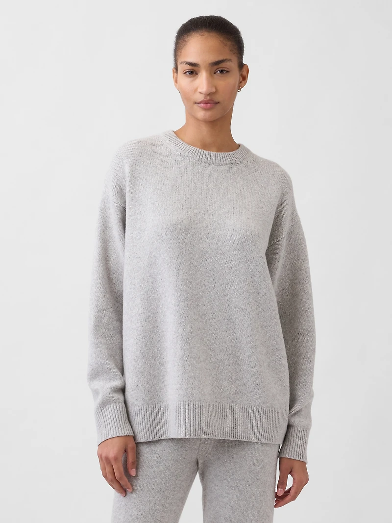CashSoft Oversized Boyfriend Sweater