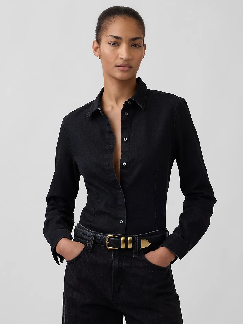 Pebbled Leather Belt