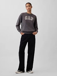 VintageSoft Gap Logo Tunic Sweatshirt