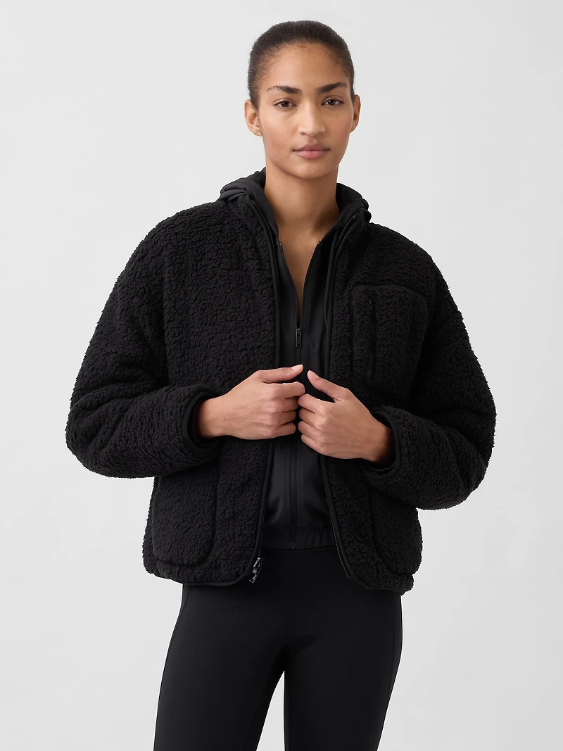 GapFit Reversible Sherpa Jacket