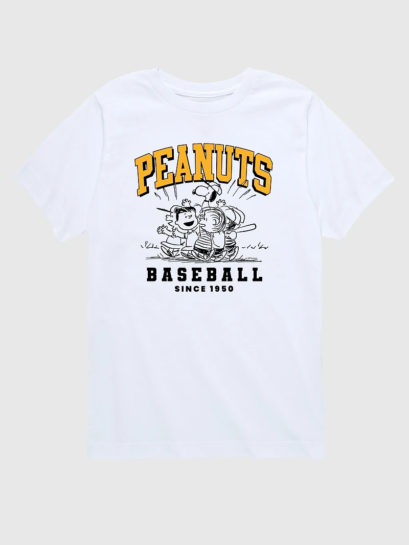 Toddler Peanuts Baseball Short Sleeve Tee