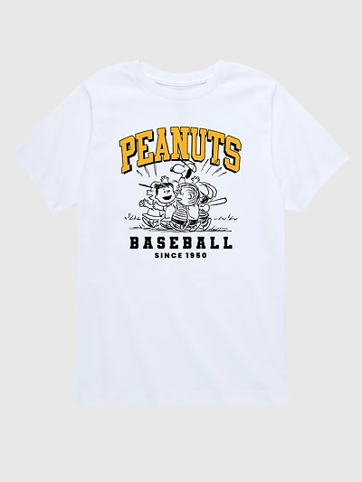 Toddler Peanuts Baseball Short Sleeve Tee