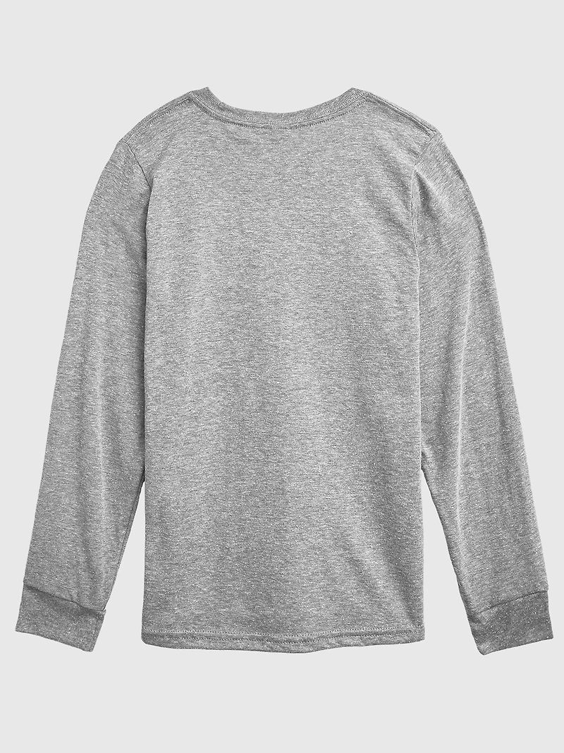 Toddler Peanuts Hockey Crew Long Sleeve Tee