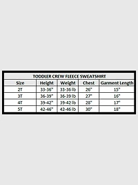 Toddler Kawaii Christmas Treats Crewneck Fleece Sweatshirt