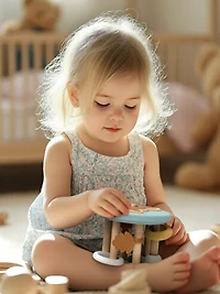 Fox Roller Rattle Toy