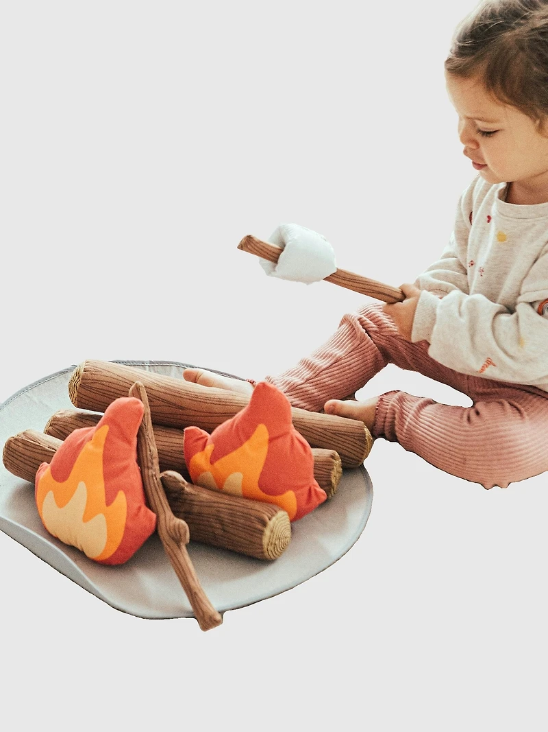 Campout Campfire and Smores Toddler Toy