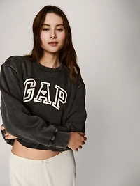 VintageSoft Gap Logo Tunic Sweatshirt