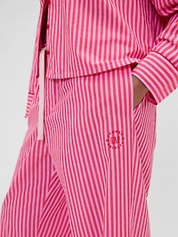 Gap × Summer Fridays Relaxed Poplin Stripe PJ Pants