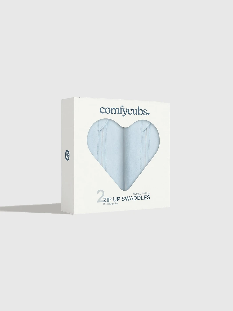 Comfy Cubs Zipper Swaddle Blankets