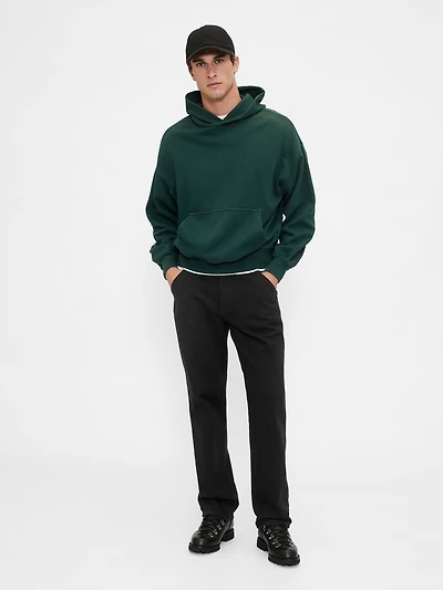 Relaxed Straight Utility Khakis