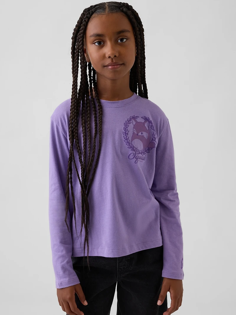 Kids Squishmallow Oversized Graphic T-Shirt