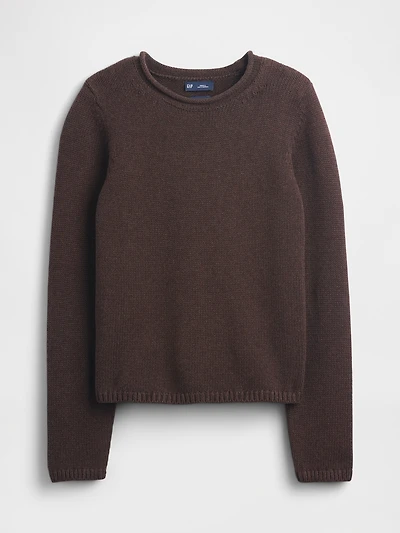 100% Cotton Rollneck Sweater