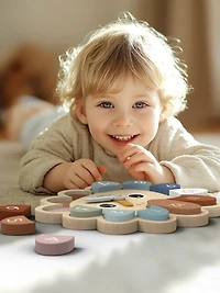 Hedgehog Clock Game Toddler Toy