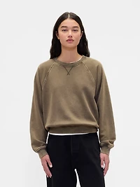 Heavyweight French Terry Raglan Sweatshirt