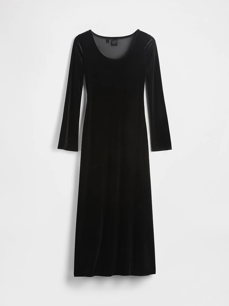 GapStudio Velvet Midi Dress