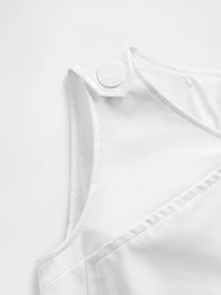 GapStudio Vegan Patent Leather Mini Dress