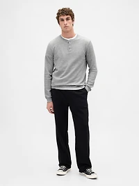 Rib Henley PJ Shirt