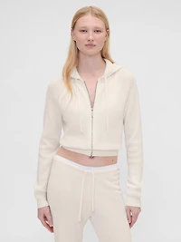 Gap × Summer Fridays CashSoft Waffle Crop Hoodie