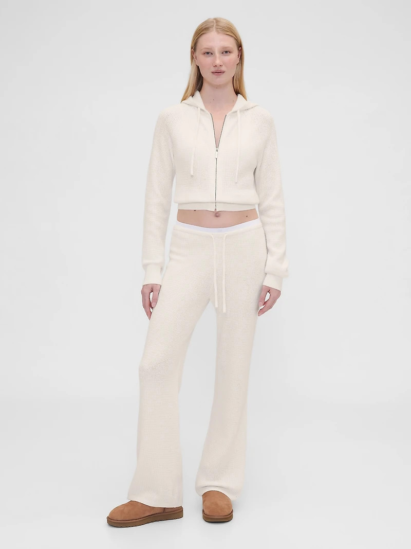 Gap × Summer Fridays CashSoft Waffle Crop Hoodie