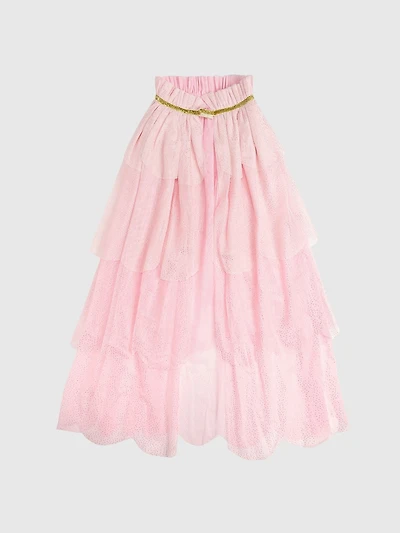 Sweet Wink Pink Princess Tiered Cape