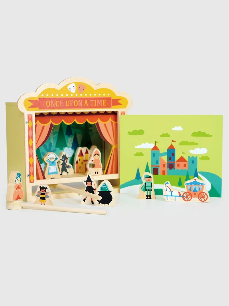 Wooden Tabletop Theatre Toy