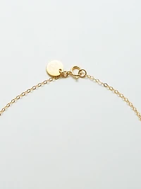 Admiral Row Gold Crescent Moon Necklace
