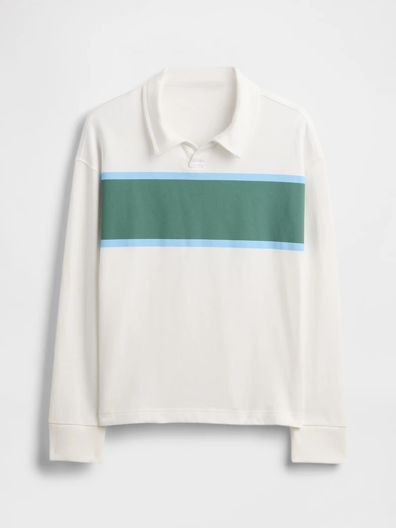 Kids Relaxed Stripe Polo Shirt