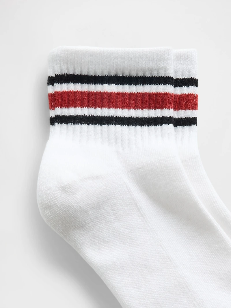Athletic Quarter Crew Socks