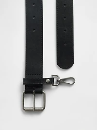 Vegan Leather Key-Ring Belt
