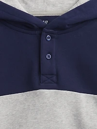 Kids VintageSoft Relaxed Henley Hoodie