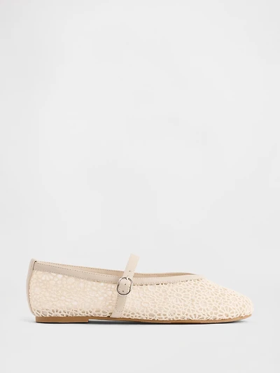 Kids Crochet Mary Jane Flats