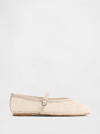 Kids Crochet Mary Jane Flats