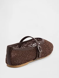 Kids Crochet Mary Jane Flats