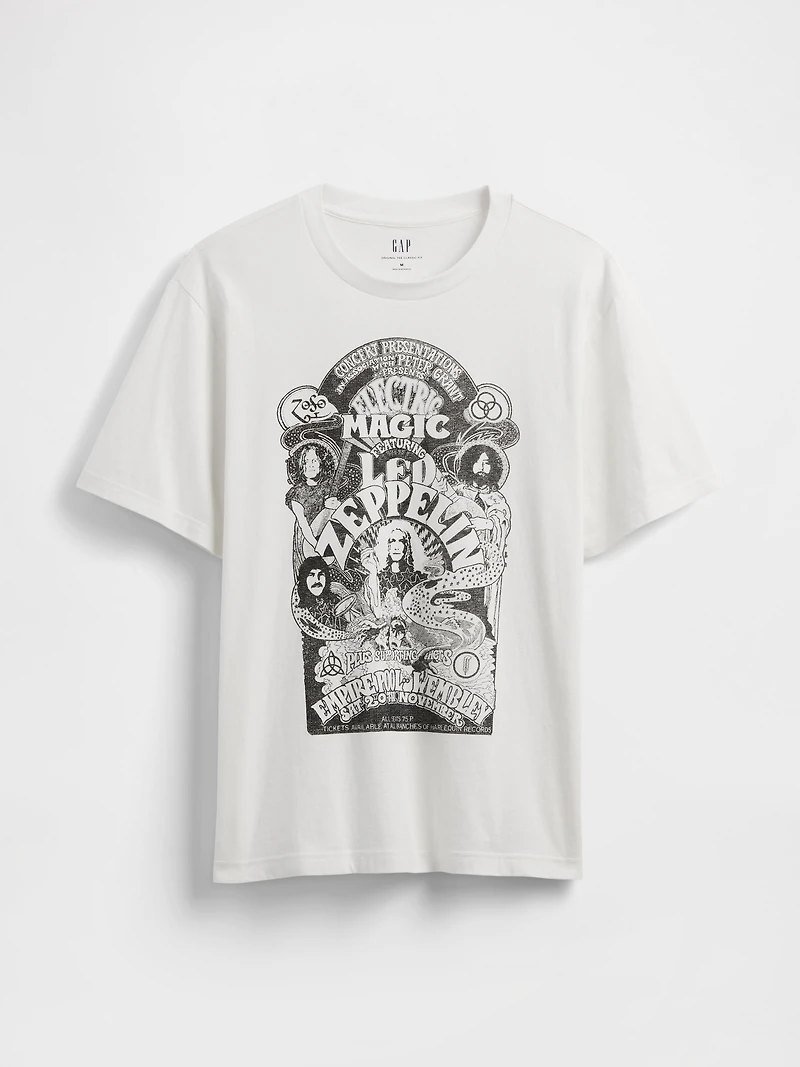 Led Zeppelin Relaxed Graphic T-Shirt