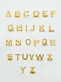 Admiral Row Gold Initial Earrings