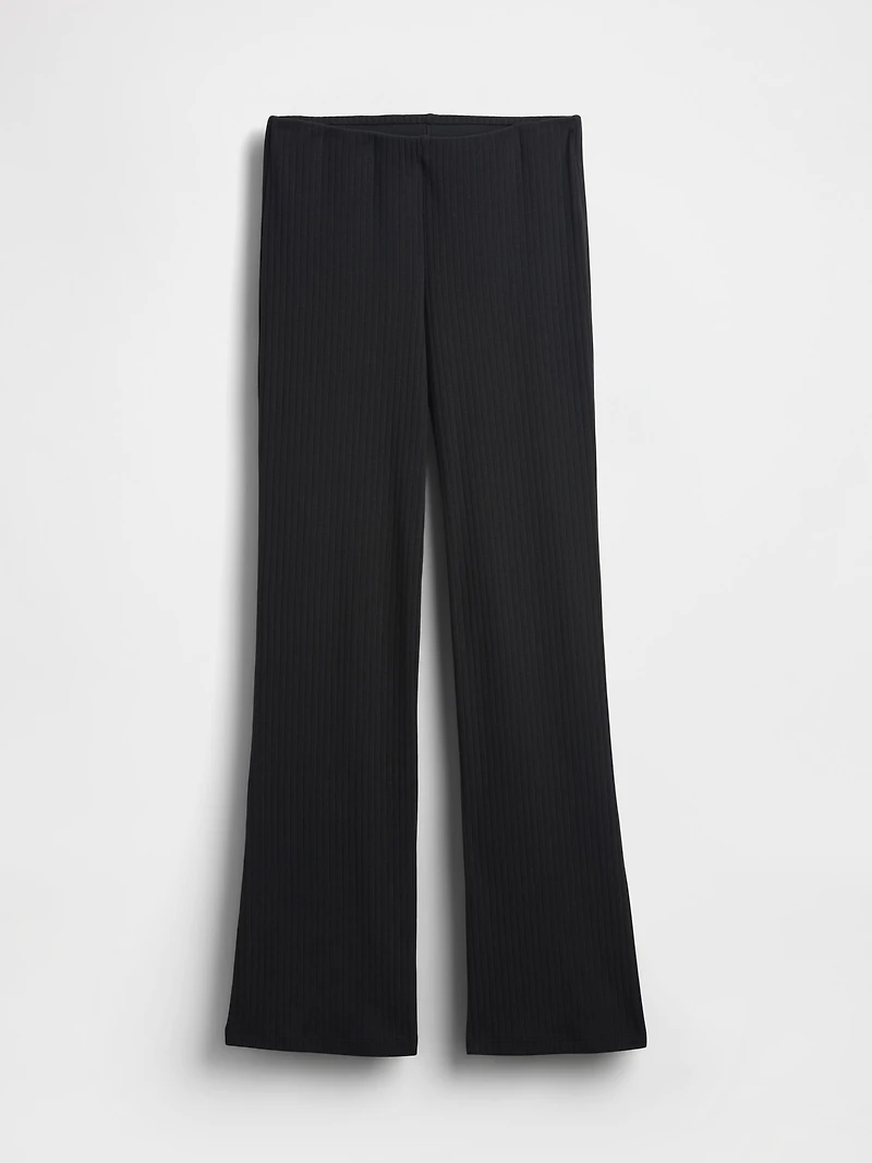 Modern Wide Rib Flare Pants