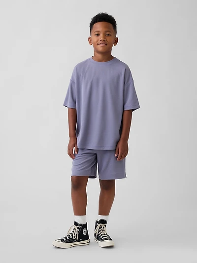 Kids GapFit Tech Recycled Mesh Shorts