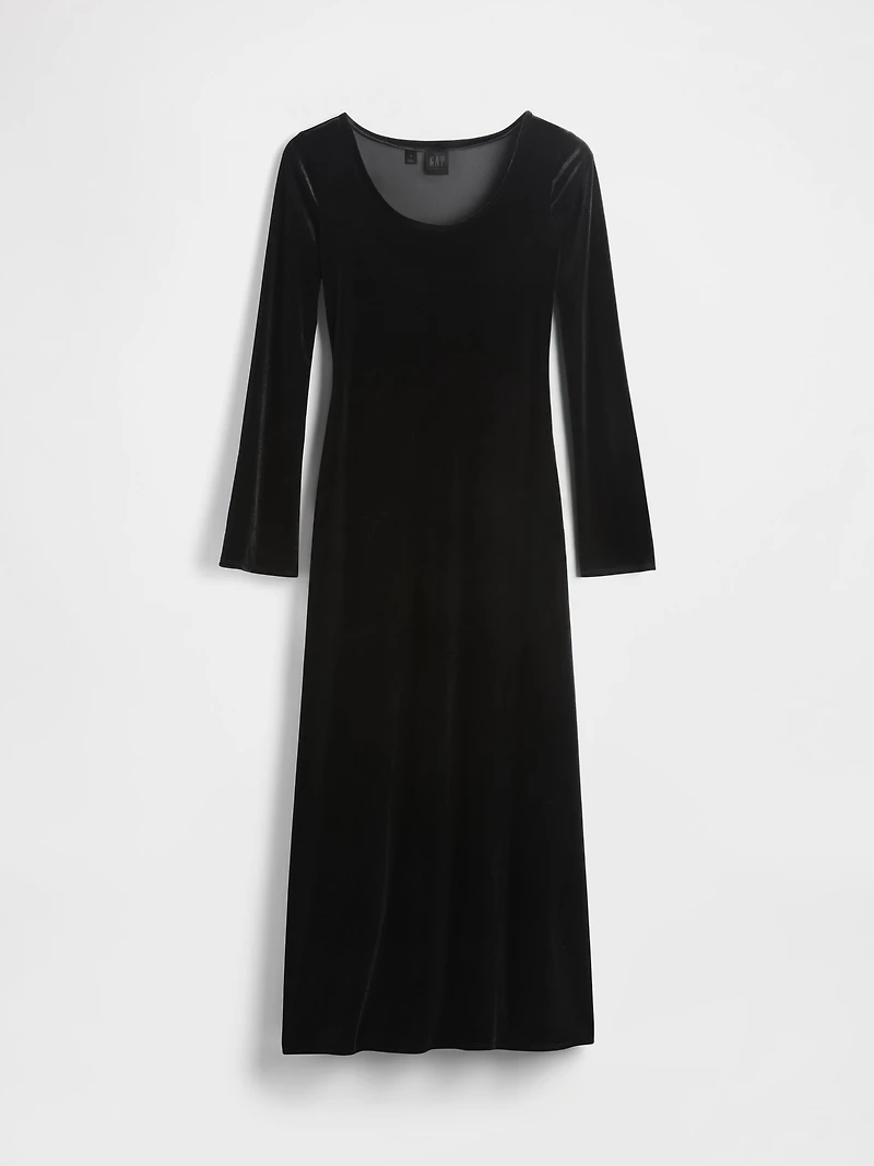 GapStudio Velvet Midi Dress