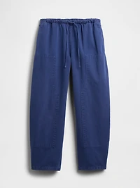 Easy Double-Knee Barrel Pants