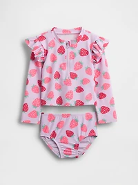 Baby & Toddler Rash Guard Swim Two-Piece