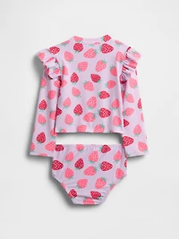Baby & Toddler Rash Guard Swim Two-Piece