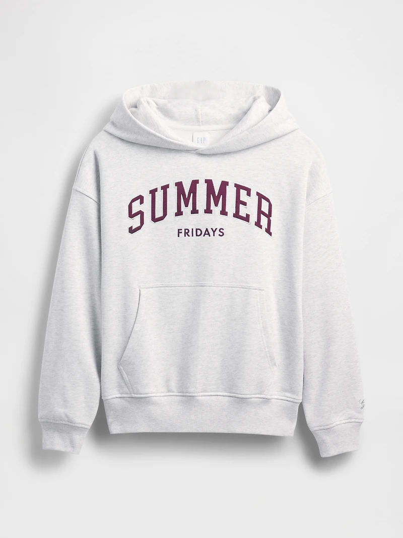 Gap × Summer Fridays Heavyweight Oversized Logo Hoodie