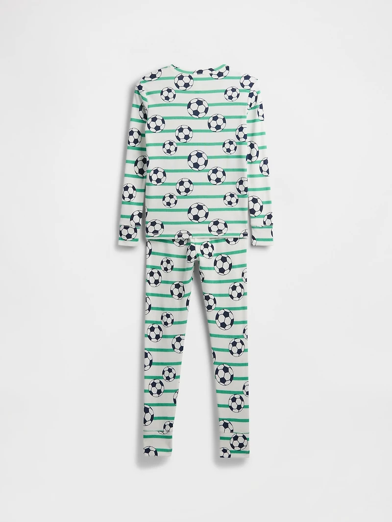 Kids Organic Brushed Cotton PJ Set