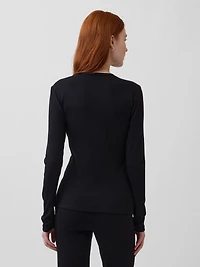 Modern Wide Rib Cardigan