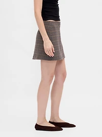 Herringbone Mini Skort