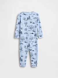 Baby Winnie The Pooh Organic Cotton One-Piece