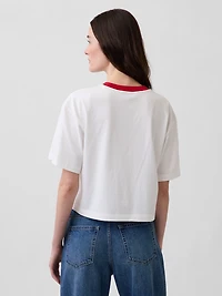 Robert Indiana LOVE Crop T-Shirt